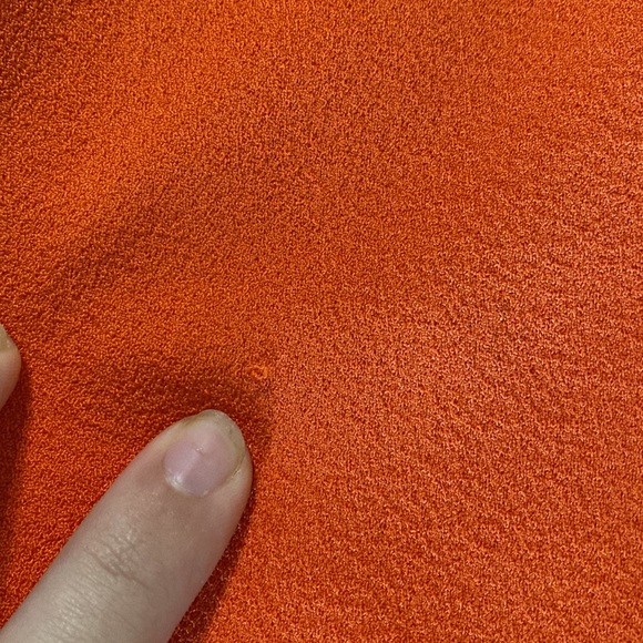 Ann Taylor, Orange skirt - Picture 4 of 6